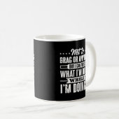 やっ忘れてやっていることはできおもしろいる コーヒーマグカップ (正面右)