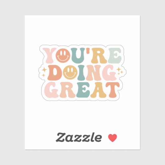 やっ素晴らしてい感動的やる気を起こさせるる シール (シート)