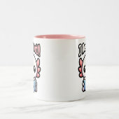 やっ読て!キュイ読ズAxolotlプリン ツートーンマグカップ (中央)