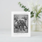 やっ遠くにて！ヴィンテージビクトリアンクリスマス シーズンポストカード (スタンド正面)