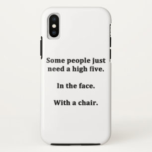 やつらにはげんこつが必要なだけ iPhone X ケース