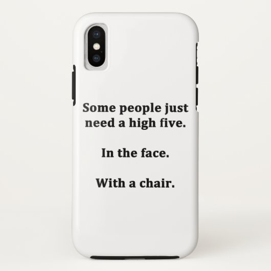 やつらにはげんこつが必要なだけ Case-Mate iPhoneケース (裏面)