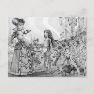 「やつらの首をちょん切れ！」 ポストカード