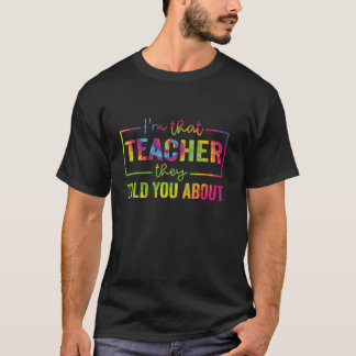 やばい先生、いたよね先生おもしろTシャツ Tシャツ