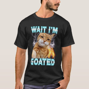 やばい最強の猫、自撮りネタ・おもしろTシャツ Tシャツ