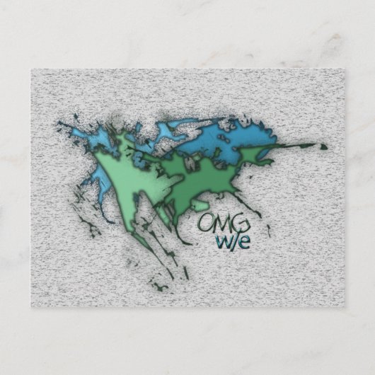 やばい！まじで ポストカード (正面)