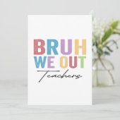 やべぇ、先生、終わったぜ!先生、学校最後の日! 招待状 (スタンド正面)