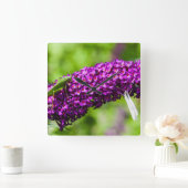 やみくもなエネルギー スクエア壁時計 (ホーム)