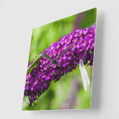 やみくもなエネルギー スクエア壁時計 (傾斜)