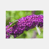 やみくもなエネルギー フリースブランケット (正面(横))