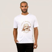 「やめておけ」ウサギ Tシャツ (正面フル)