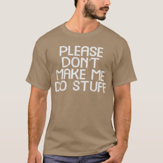 やめてくれよな、やるの！面白いことを言う少年たち Tシャツ