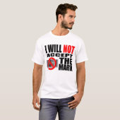 やめてと言おう Tシャツ (正面フル)