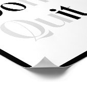 やめてやめ ポスター (角)