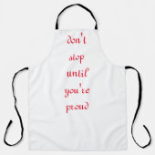 やめてストップ エプロン (正面)