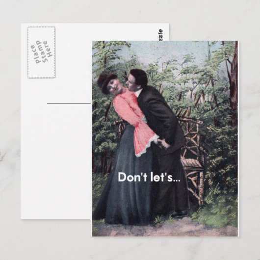 やめて… ポストカード (正面/裏面)