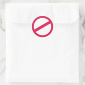 やめて….. ラウンドシール (バッグ)