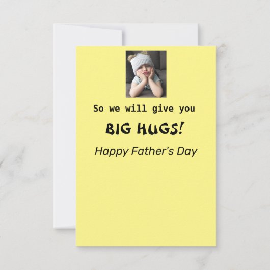 やめて！義理の息子の父親の日の不機嫌おもしろいな女の子 (裏面)