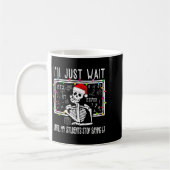 やめて 6-7 おもしろ先生 67 クリスマス Meme Si コーヒーマグカップ (左)