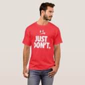"やめとき" Tシャツ (正面フル)