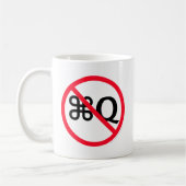 やめないで下さい コーヒーマグカップ (左)