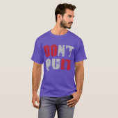 やめないで やろう Tシャツ (正面フル)
