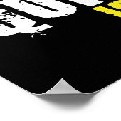 やめは受け入れられない、ジムトレーニングのモチベーション ポスター (角)