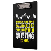 やめることは受諾可能-やる気を起こさせるなトレーニングではないです クリップボード (左)