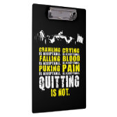 やめることは受諾可能-やる気を起こさせるなトレーニングではないです クリップボード (右)