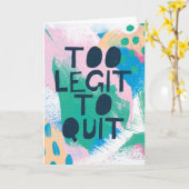 やめるべき明るいインスピレーションIII |の余りに合法 カード (黄色い花)