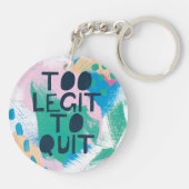 やめるべき明るいインスピレーションIII |の余りに合法 キーホルダー (裏面)