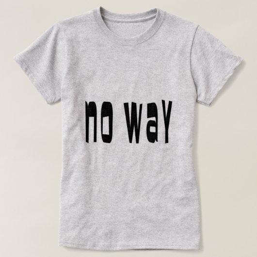 やめる Tシャツ (デザイン正面)