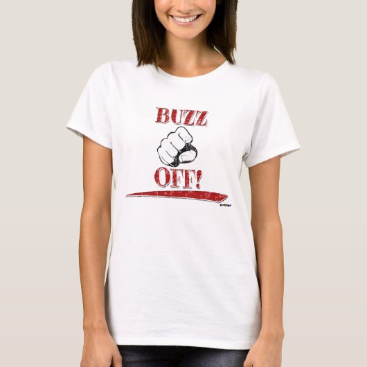 やめろ!レッド Tシャツ (正面)