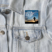 やめストップろ。ランニングトレーニングやる気を起こさせる 缶バッジ (インサイチュ)