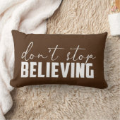 やめストップ信じて ランバークッション (ブランケット)