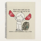 やめストップ プランナー手帳 (正面)