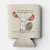 やめストップ 缶クーラー (裏面)