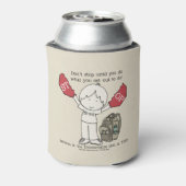 やめストップ 缶クーラー (缶裏面)