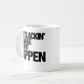 やめラキンやる気を起こさせるパロディ コーヒーマグカップ (正面左)