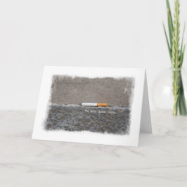 やめ喫煙おめでとう勇気付けられる カード