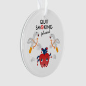 やめ喫煙 オーナメント (正面)