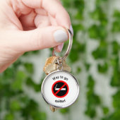 やめ喫煙 キーホルダー (手)