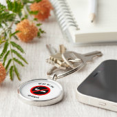 やめ喫煙 キーホルダー (側面)