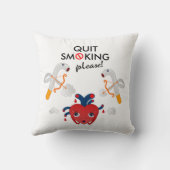 やめ喫煙 クッション (裏面)