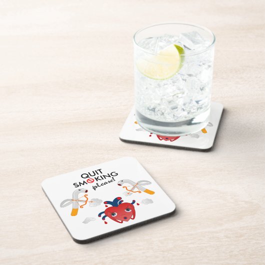 やめ喫煙 コースター (右側)
