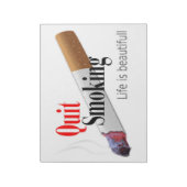 やめ喫煙 ノートパッド (回転)