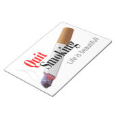 やめ喫煙 ノートパッド (アングル)