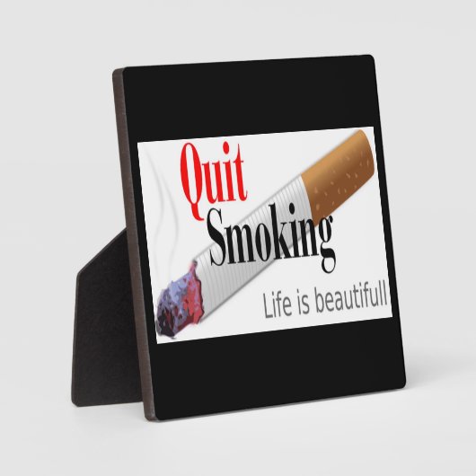 やめ喫煙 フォトプラーク (正面)