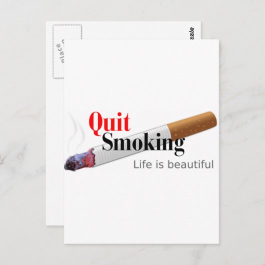 やめ喫煙 ポストカード (正面/裏面)