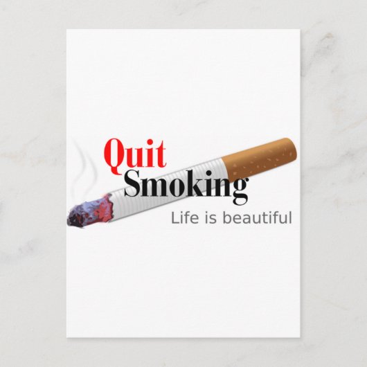 やめ喫煙 ポストカード (正面)